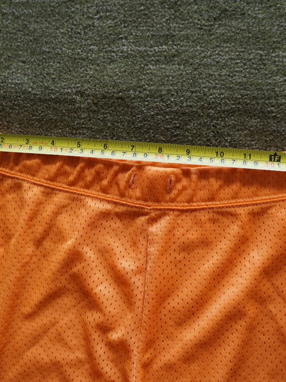No Boundaries Orange Athletic Shorts 🍊🤍 best fit womens M - Picture 5 of 6